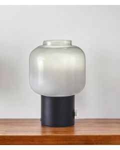 Mod Pod Black Glass Table Lamp