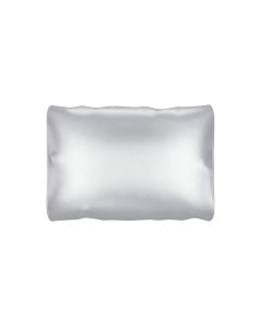 Silver Silk Open Ended Pillowcase