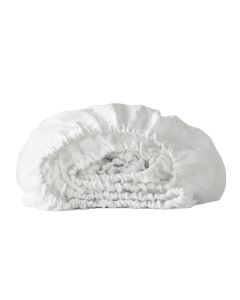 Ivory Linen California King Fitted sheet